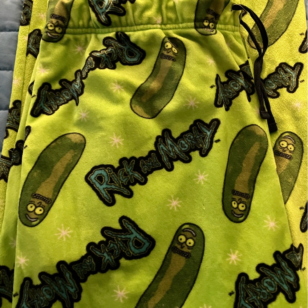Cartoon Network Green Rick and Morty Pajama Bottoms